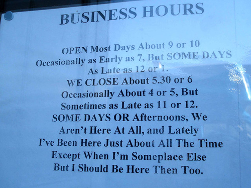 good business hours
